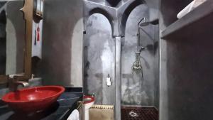 Koupelna v ubytování Riad Argan