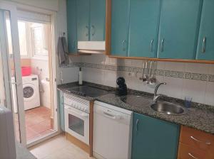 Kuchyň nebo kuchyňský kout v ubytování Chalet Cabo Palos