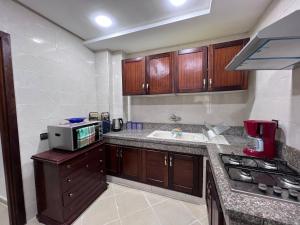 Dapur atau dapur kecil di Kenitra Unique Design Appartment