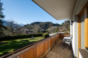 Balkon lub taras w obiekcie Appartements Spitzegel