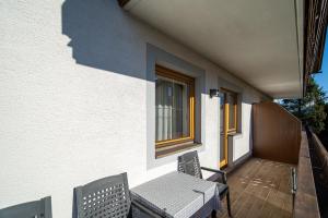 Balkon lub taras w obiekcie Appartements Spitzegel