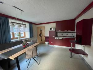 Kuchnia lub aneks kuchenny w obiekcie Ferienwohnung Jank