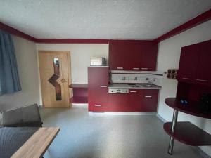 Kuchnia lub aneks kuchenny w obiekcie Ferienwohnung Jank