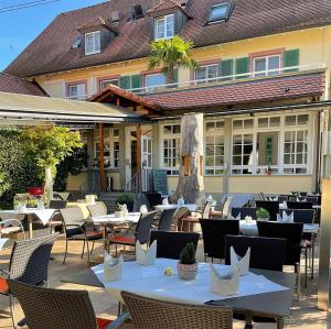 Restaurace v ubytování Landgasthof Rebstock Weil am Rhein / Basel
