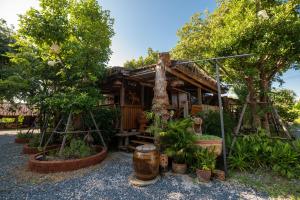 Zahrada ubytování Suk Sabai Homestay