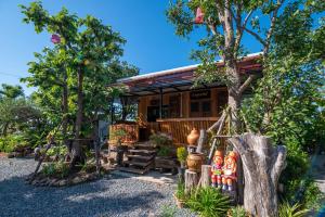 Zahrada ubytování Suk Sabai Homestay