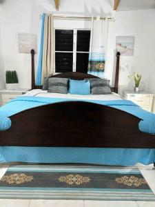 Postel nebo postele na pokoji v ubytování Cabańa del rio
