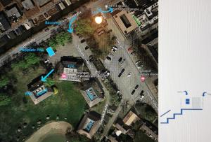 Il quartiere o una zona nella vicinanze dell'appartamento