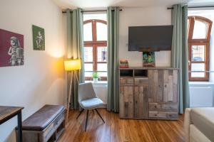 Kuchyň nebo kuchyňský kout v ubytování Gwuni B&B