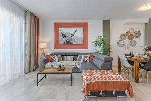 Et opholdsområde på Luxury Vacation House Dakota + 37 billeder