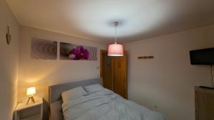 Postel nebo postele na pokoji v ubytování Le Cormier - Appartement 6 personnes + 6 fotografií