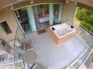 Balkon oz. terasa v nastanitvi Lasuiza Suites