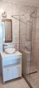 Koupelna v ubytování Sweet Flat Neuquen