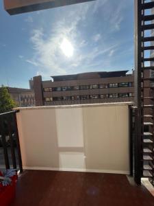a view from the balcony of a building at Appartamento Barbieri in Bologna