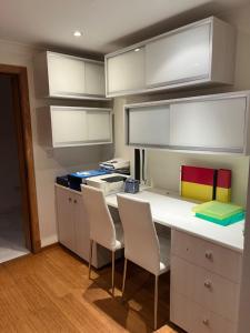 A cozinha ou cozinha compacta de Rabat Luxury Apartment
