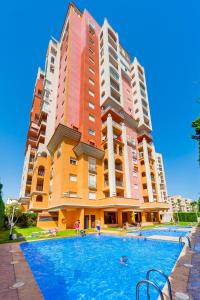 Swimmingpoolen hos eller tæt på Apartamento Seaview Deluxe