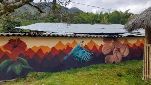 Paisatge natural a prop de l'hostal o pensió