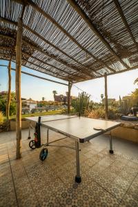 Stolní tenis v ubytování Fellah Hotel nebo okolí
