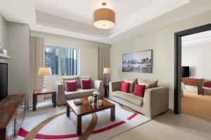 Setusvæði á Marriott Executive Apartments City Center Doha