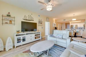 A kitchen or kitchenette at Miramar Beach Getaway with Balcony and Ocean View!