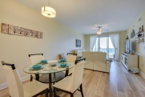 A seating area at Miramar Beach Getaway with Balcony and Ocean View!