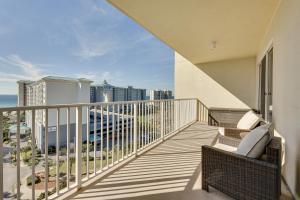 A balcony or terrace at Miramar Beach Getaway with Balcony and Ocean View!