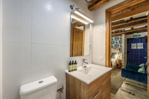 Et badeværelse på Apartamento Plaza de España 7