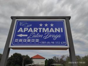 Certifikát, hodnocení, plakát nebo jiný dokument vystavený v ubytování Apartments Zaton Draga