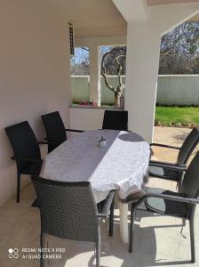 Posezení v ubytování Apartments Zaton Draga