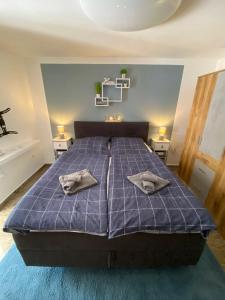 Postel nebo postele na pokoji v ubytování Apartman Pirol - Pure Enjoyment & Relaxation