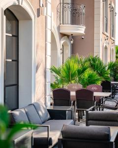 Posedenie v ubytovaní Boutique Hotel Bora & Villas Garamm