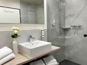 Koupelna v ubytování DiMas Hotel Ettenheim - Rust