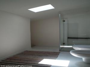 Koupelna v ubytování B&B Stazione