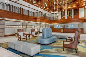 Posezení v ubytování Marriott's Aruba Surf Club