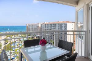Balkón nebo terasa v ubytování Marriott's Aruba Surf Club