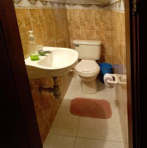 Koupelna v ubytování Bogotá Med plus