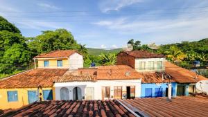 a view from the roof of a house at Hospedagem Casa Da Lia in Lençóis