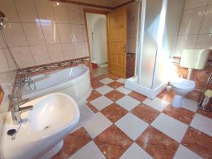 Kúpeľňa v ubytovaní Holiday home in Balatonszarszo 45813
