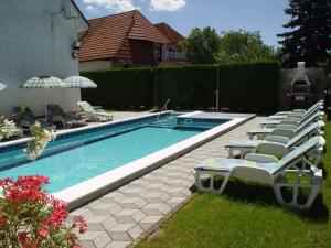 Bazén v ubytovaní Holiday home in Balatonszarszo 45813 alebo v jeho blízkosti