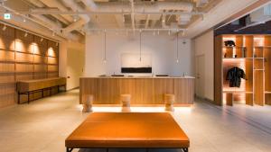 GRIDS PREMIUM HOTEL OTARU的休息区