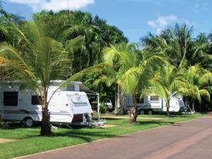 Sodas prie apgyvendinimo įstaigos Darwin FreeSpirit Resort