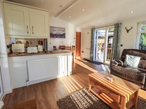 Η κουζίνα ή μικρή κουζίνα στο Pippin Lodge +8 φωτογραφίες