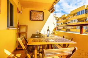 Balkon lub taras w obiekcie Inftour Apolo Apartamento