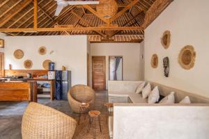 Posezení v ubytování Tiki Boutique Hotel Spa Lombok