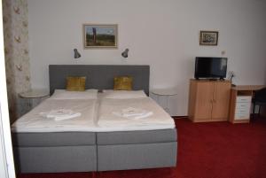 Posteľ alebo postele v izbe v ubytovaní Hotel Grand