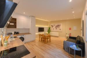 Kuchyň nebo kuchyňský kout v ubytování Apartamento en el centro de Madrid
