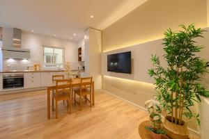 Kuchyň nebo kuchyňský kout v ubytování Apartamento en el centro de Madrid