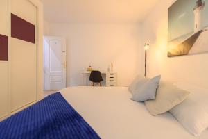 Postel nebo postele na pokoji v ubytování Apartamento en el centro de Madrid