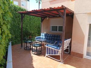 Balkón nebo terasa v ubytování Chalet Cabo Palos