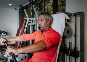 Fitness centrum a/nebo fitness zařízení v ubytování HEINhotel vienna airport